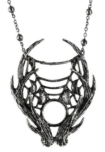 Restyle - Moon Antler With Moon Phases Pendant Silver - Schmuck