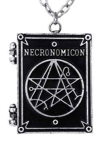 Restyle - Necronomicon Book Black/Silver - Schmuck