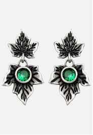 Restyle - Poisoned Ivy Silver - Ohrringe - Gid://Shopify/Metaobject/123897774317 - Onesize - Messing,925 Sterling Silber