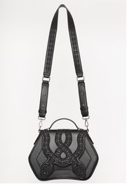Restyle - Cathedral Snake Crossbody - Tasche - Schwarz - Onesize - 100% Polyurethan,Kunstleder