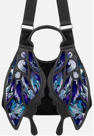 Restyle - Shardwing Black - Tasche - Schwarz - Onesize - 100% Polyurethan