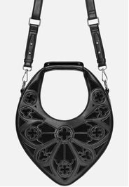 Restyle - Spire Crossbody Black - Tasche - Schwarz - Onesize - 100% Polyurethan