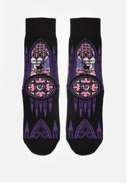 Restyle - Northern Lights Jacquard - Socken - Schwarz - Eu 35-38 - 84% Baumwolle, 15% Nylon, 1% Elastan,Gid://Shopify/Metaobject/72785395949