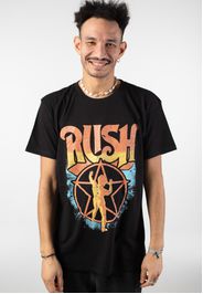 Rush - Starman - T-Shirt - Schwarz - L - 100% Baumwolle,Jersey