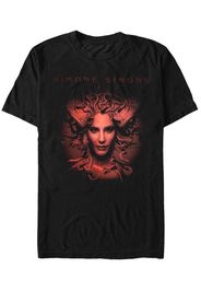 Simone Simons - Vermillion - T-Shirt - Schwarz - M - 100% Baumwolle,Jersey