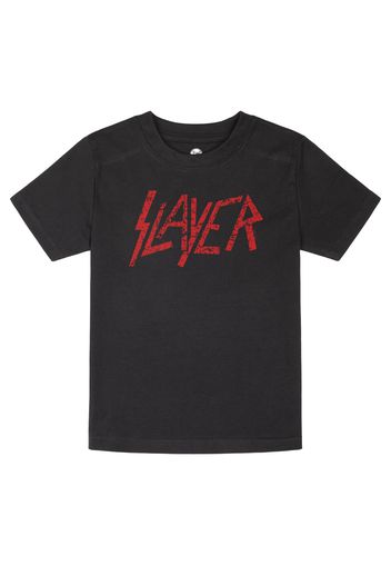 Slayer - Logo Kids Black/Red - - Kinder