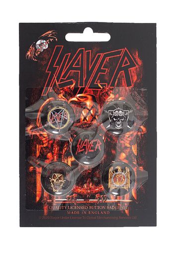 Slayer - Eagle Pack Of 5 - Buttons