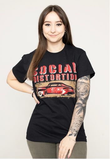 Social Distortion - Red Car - - T-Shirts