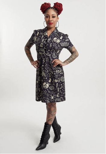 Sourpuss Clothing - Night Walker Rosie - Kleider