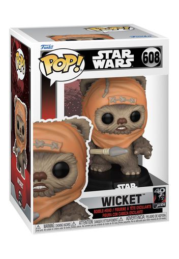 Star Wars - Return Of The Jedi 40Th: Wicket Pop! Bobble-Head -