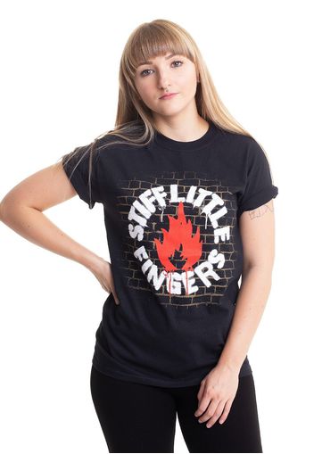 Stiff Little Fingers - Wall - - T-Shirts