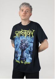 Suffocation - Breeding The Spawn - T-Shirt - Schwarz - L - 100% Baumwolle