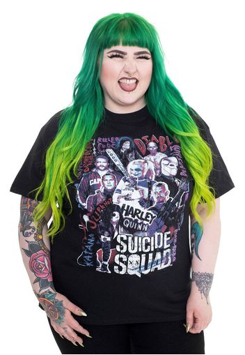 Suicide Squad - Character Collage - - T-Shirts