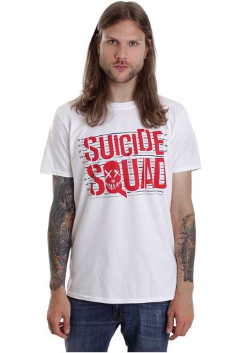 Suicide Squad - Logo Line Up White - - T-Shirts