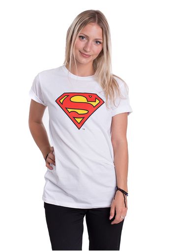 Superman - Logo White - - T-Shirts