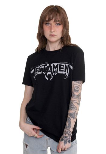 Testament - Grey Logo - - T-Shirts