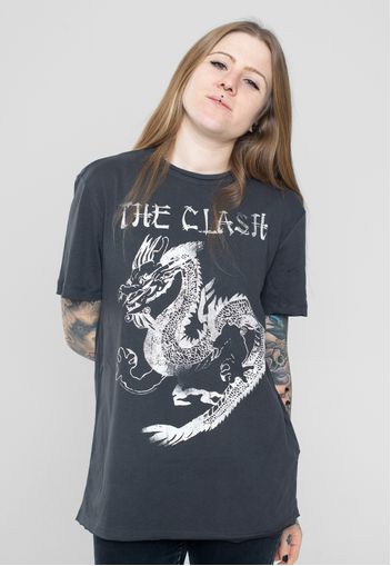 The Clash - New Dragon Charcoal - - T-Shirts