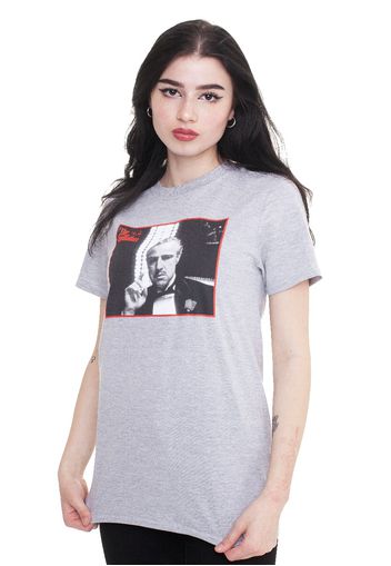 The Godfather - The Godfather Brando Grey/Red Border - - T-Shirts