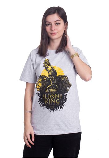 The Lion King - Circle Of Life Heather Grey - - T-Shirts