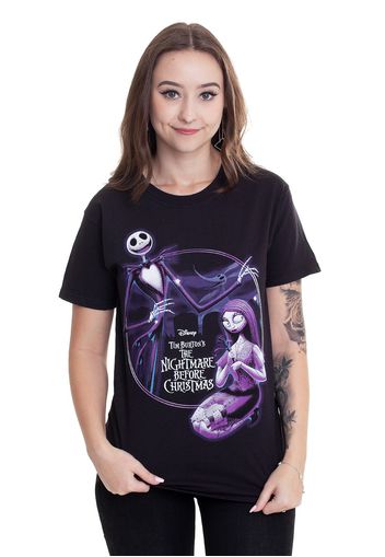 The Nightmare Before Christmas - Purple Graveyard - - T-Shirts