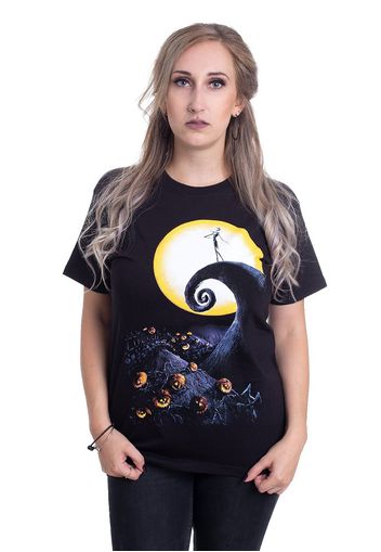 The Nightmare Before Christmas - Cemetery Moon - - T-Shirts