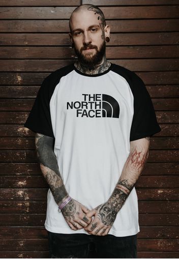 The North Face - Raglan Easy White/Black - - T-Shirts