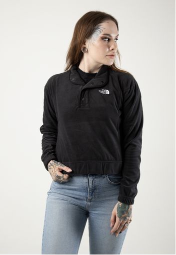 The North Face - Women’S Homesafe Snap Neck Tnf Black/Tnf Black - - Strickpullover