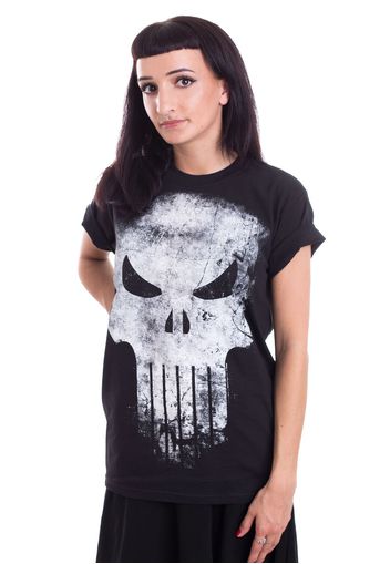 The Punisher - Distressed Skull - - T-Shirts