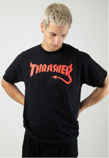 Thrasher - Diablo Black - - T-Shirts