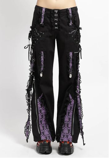 Tripp Nyc - Enchanted Black/Purple - Hosen