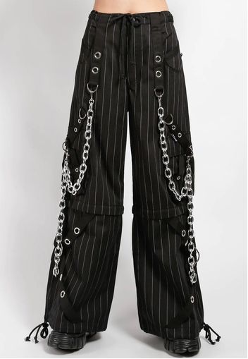 Tripp Nyc - Power Chain Black/White Stripe - Hosen