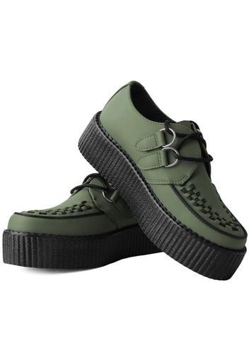 T.U.K. - Viva High Creeper Dark Green Vegan - Creepers