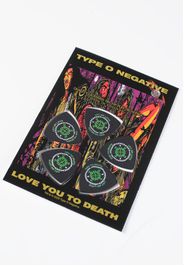 Type O Negative - Love You To Death - Plectrum - Schwarz - Onesize - 100% Nylon