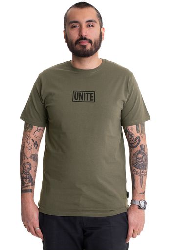 Unite Clothing - Peace Military Green - - T-Shirts