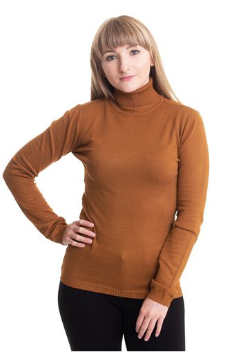 Urban Classics - Basic Turtleneck Toffee - Sweater