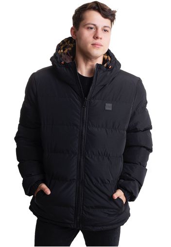 Urban Classics - Reversible Black/Woodcamo - Jacken