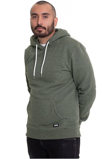 Urban Classics - Basic Melange Darkgreen Melange - Hoodies