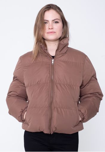 Urban Classics - Short Peached Puffer Bark - Jacken