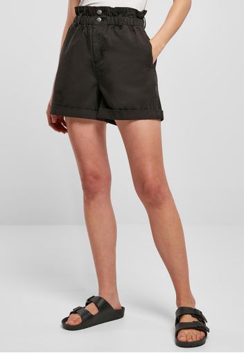 Urban Classics - Ladies Paperbag Black - Shorts