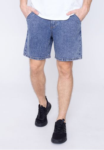 Urban Classics - Organic Denim Bermuda Light Skyblue Acid Washed - Shorts