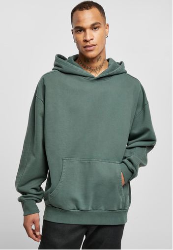 Urban Classics - Heavy Terry Garment Dye Bottlegreen - Hoodies