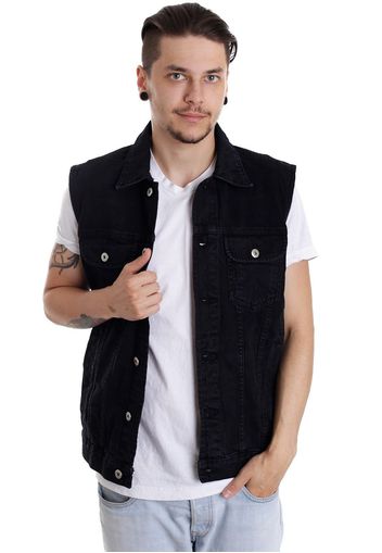 Urban Classics - Denim Black Dark - Jacken