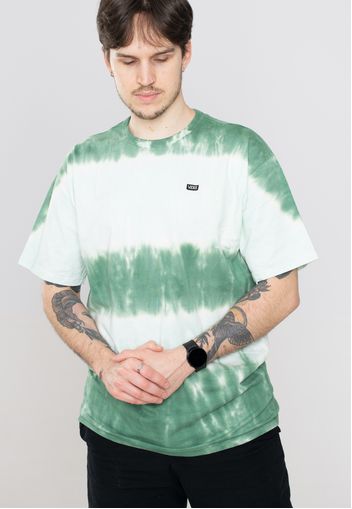 Vans - Off The Wall Stripe Tie Dye Clearly Aqua - - T-Shirts