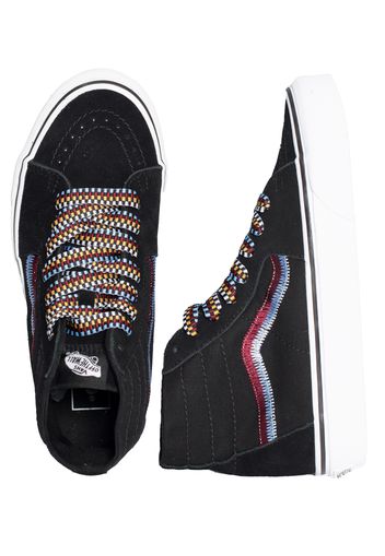 Vans - Sk8-Hi Tapered Embroidery Black - Skateschuhe