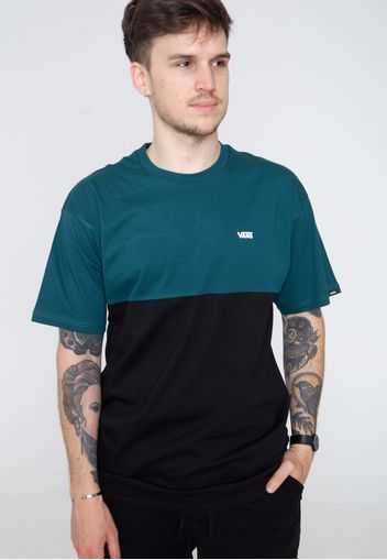 Vans - Colorblock Black Deep Teal - - T-Shirts