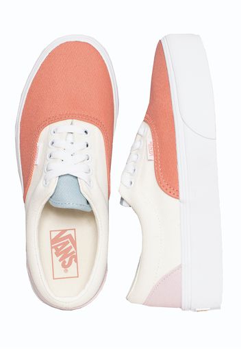 Vans - Era Platform Twill Pastel Block/True White - Skateschuhe