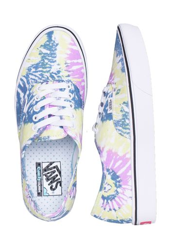 Vans - Comfycush Authentic (Tie-Dye) Orchid/True White - Skateschuhe