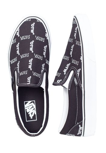 Vans - Classic Shadow Vans Black/True White - Slip Ons