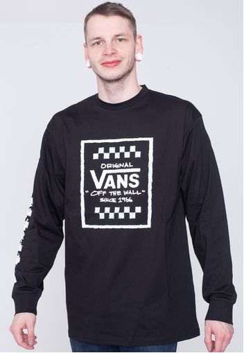 Vans - Sketchy Past Black - Longsleeves