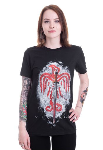 Vikings - Raven Sword - - T-Shirts